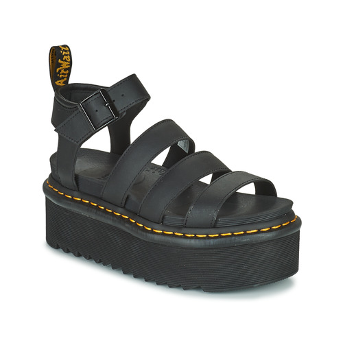 kengät Naiset Sandaalit ja avokkaat Dr. Martens Blaire Quad Black Hydro Musta