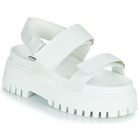 kengät Naiset Sandaalit ja avokkaat Bronx Groovy-sandal Valkoinen