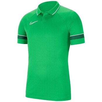 vaatteet Miehet Lyhythihainen t-paita Nike Drifit Academy 21 Polo Vihreä