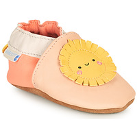 kengät Lapset Tossut Robeez WEATHER MOOD Vaaleanpunainen / Valkoinen / Keltainen