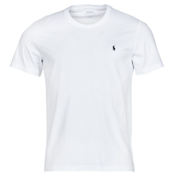 vaatteet Miehet Lyhythihainen t-paita Polo Ralph Lauren SS CREW Valkoinen