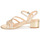 kengät Naiset Sandaalit ja avokkaat Cosmo Paris ZEDI-GLIT Platinum