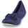 kengät Naiset Tossut Isotoner 97303 Sininen