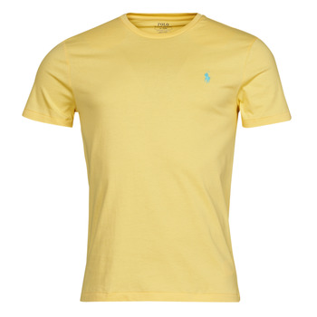 vaatteet Miehet Lyhythihainen t-paita Polo Ralph Lauren K216SC08 Keltainen / Keltainen
