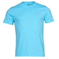 vaatteet Miehet Lyhythihainen t-paita Polo Ralph Lauren K221SC08 Sininen / Turkoosi
