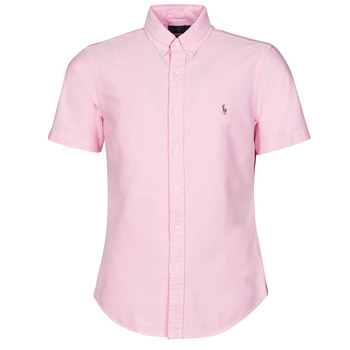 vaatteet Miehet Lyhythihainen paitapusero Polo Ralph Lauren Z221SC31 Vaaleanpunainen / Vaaleanpunainen