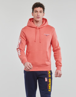 vaatteet Miehet Svetari Polo Ralph Lauren K221SC92 Vaaleanpunainen / Amalfi / Punainen