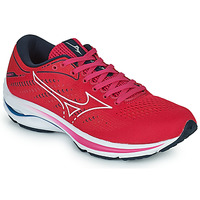 kengät Naiset Juoksukengät / Trail-kengät Mizuno WAVE RIDER 25 Vaaleanpunainen