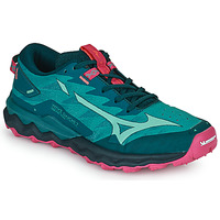 kengät Naiset Juoksukengät / Trail-kengät Mizuno WAVE DAICHI 7 Verte / Vaaleanpunainen