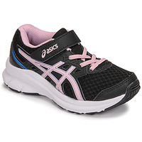 kengät Tytöt Juoksukengät / Trail-kengät Asics JOLT 3 PS Musta / Vaaleanpunainen