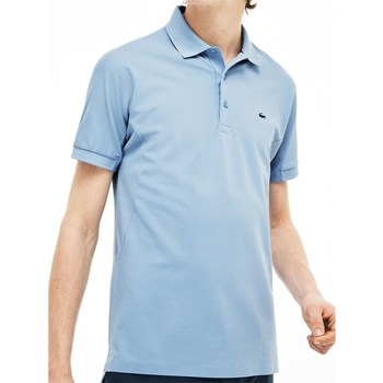 vaatteet Miehet Lyhythihainen t-paita Lacoste L1212003H7 Sininen