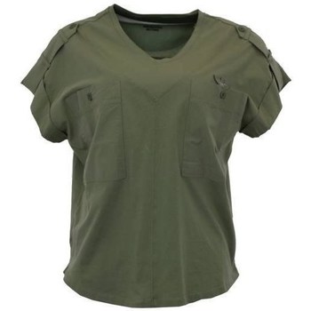 vaatteet Naiset Lyhythihainen t-paita Aeronautica Militare TS1883DJ35939 Vihreä