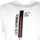 vaatteet Miehet Lyhythihainen t-paita Les Hommes LJT201 700P | Vertical Line Valkoinen