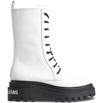 kengät Naiset Bootsit Calvin Klein Jeans YW0YW00390 Valkoinen