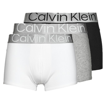Alusvaatteet Miehet Bokserit Calvin Klein Jeans TRUNK X3 Musta / Harmaa / Valkoinen