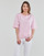 vaatteet Naiset Lyhythihainen t-paita Armor Lux 79240 Valkoinen / Vaaleanpunainen