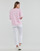 vaatteet Naiset Lyhythihainen t-paita Armor Lux 79240 Valkoinen / Vaaleanpunainen
