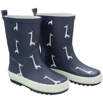 kengät Lapset Saappaat Fresk Giraffe Rain Boots - Blue Sininen