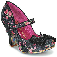 kengät Naiset Korkokengät Irregular Choice Fancy That Musta / Vaaleanpunainen