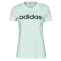 vaatteet Naiset Lyhythihainen t-paita adidas Performance LIN T-SHIRT Jää / Musta/indian magenta / Harmaa / sininen / vaaleanpunainen 