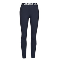 vaatteet Naiset Legginsit adidas Performance TECH-FIT 3BAR L Leggings Harmaa / sininen / vaaleanpunainen / Ink