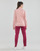 vaatteet Naiset Verryttelypuvut Adidas Sportswear 3 Stripes TR TRACKSUIT Legacy / Burgundy / Valkoinen 