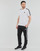vaatteet Miehet Verryttelyhousut adidas Performance CUT 3 Stripes PANTS Musta / Valkoinen 