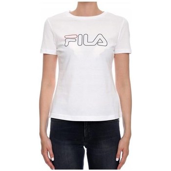 vaatteet Naiset Lyhythihainen t-paita Fila Ladan Tee Valkoinen