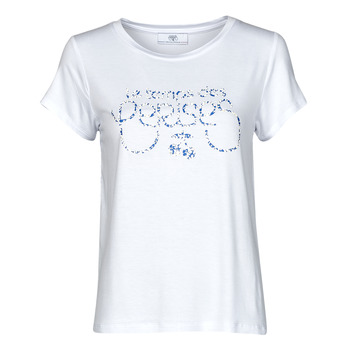vaatteet Naiset Lyhythihainen t-paita Le Temps des Cerises LILIA Azul
