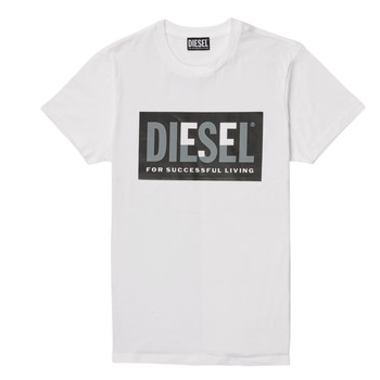 vaatteet Lapset Lyhythihainen t-paita Diesel TMILEY Valkoinen