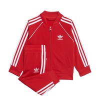 vaatteet Lapset Kokonaisuus adidas Originals SST TRACKSUIT Punainen