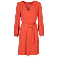 vaatteet Naiset Lyhyt mekko Lauren Ralph Lauren SHAVILYA-LONG SLEEVE-DAY DRESS Oranssi