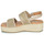 kengät Naiset Sandaalit ja avokkaat Refresh 79589-TAUPE Beige / Kulta