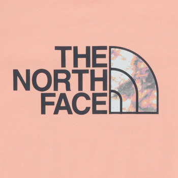 The North Face EASY RELAXED TEE Vaaleanpunainen