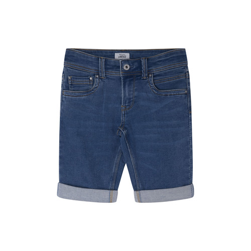 vaatteet Pojat Shortsit / Bermuda-shortsit Pepe jeans TRACKER SHORT Sininen