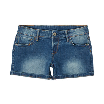 vaatteet Tytöt Shortsit / Bermuda-shortsit Pepe jeans FOXTAIL Sininen
