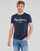 vaatteet Miehet Lyhythihainen t-paita Pepe jeans ORIGINAL STRETCH Sininen