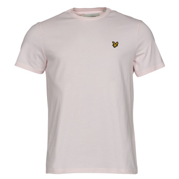 vaatteet Miehet Lyhythihainen t-paita Lyle & Scott Plain T-shirt Vaaleanpunainen