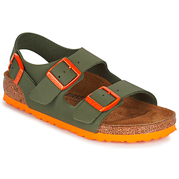 kengät Pojat Sandaalit ja avokkaat Birkenstock MILANO Khaki / Oranssi