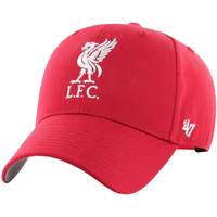 Asusteet / tarvikkeet Miehet Lippalakit '47 Brand Liverpool FC Raised Basic Cap Punainen