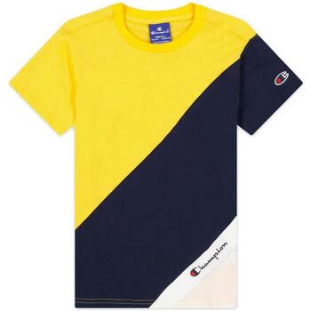 vaatteet Pojat Lyhythihainen t-paita Champion  Keltainen