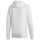 vaatteet Miehet Svetari adidas Originals Essential 3STRIPE Linear Hoodie Valkoinen