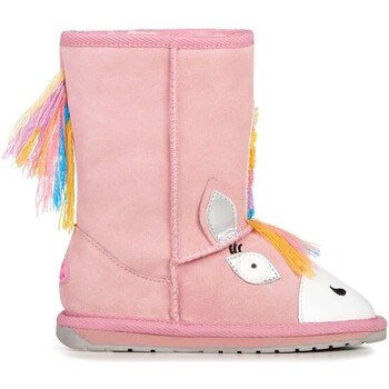 kengät Lapset Bootsit EMU K12408 Vaaleanpunainen
