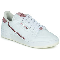 kengät Naiset Matalavartiset tennarit adidas Originals CONTINENTAL 80 VEGA Valkoinen / Vaaleanpunainen