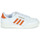 kengät Matalavartiset tennarit adidas Originals CONTINENTAL 80 STRI Valkoinen / Oranssi