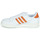 kengät Matalavartiset tennarit adidas Originals CONTINENTAL 80 STRI Valkoinen / Oranssi