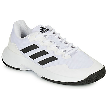 kengät Tenniskengät adidas Performance GAMECOURT 2 M Valkoinen / Musta