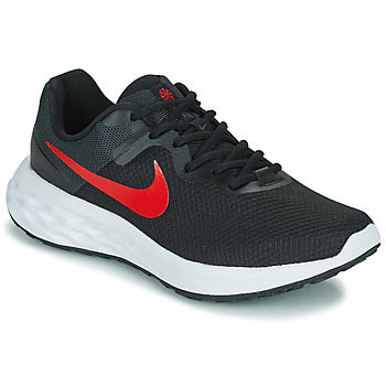 kengät Miehet Urheilukengät Nike Nike Revolution 6 Next Nature Musta / Punainen
