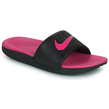 kengät Lapset Rantasandaalit Nike Nike Kawa Musta / Vaaleanpunainen