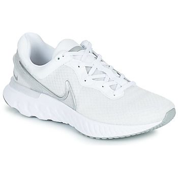 kengät Naiset Juoksukengät / Trail-kengät Nike Nike React Miler 3 Valkoinen / Hopea